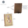NKlaus Saint Nicholas of Myra Wooden Icon 10 x 12