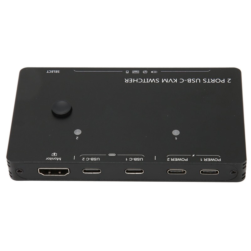 Type C KVM Switch 2 In 1 Out 10Gbps 3840x2160