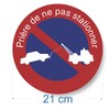 'decooo. Be No Parking Decal Sticker Sign Parken Verboten, Rain,