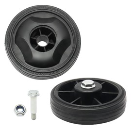 Othmro 2 Pieces Plastic Wheel 1.6 cm Inner Hole 11.5 cm OD 2.8 cm Thick Small Air Compressor Wheel Pressure Regulator Valve Plastic Air Compressor Replacement Wheel for Air Compressor Air Pressure