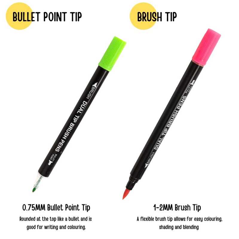 HTI Fairfax & Co Dual Tip Pens | 36 Piece
