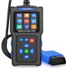 OBD2 Diagnostic Device Car, OBD2 Scanner, Fault Reader Car Diagnostic Tools for All OBD II Vehicles, 13 Languages, 9 OBD2 Modes, Voltage Detection, One Touch I/M, Error Code Reader for Car