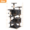ZephyPaws Cat Tree 50 inch Cat Tower with Sisal Scratching