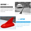 HZEL Car Shark Fin Antenna, Top Mounted Vehicle Dummy Roof