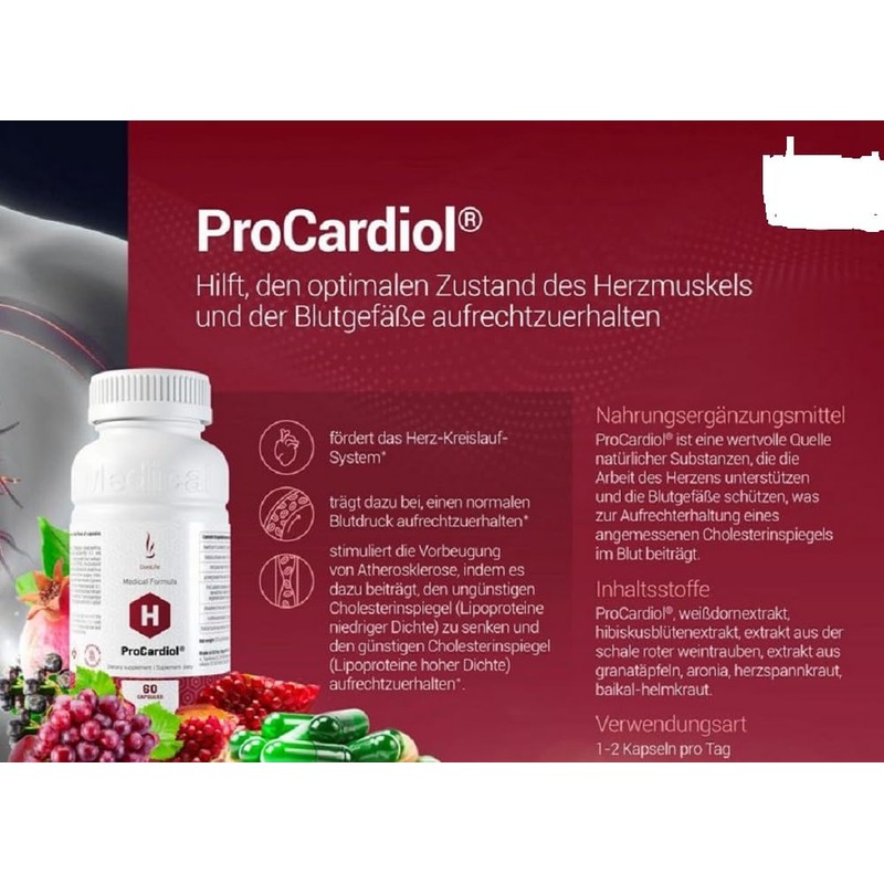 DuoLife - ProCardiol® - Protective effect for the cardiovascular system