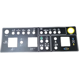 XYZIL Platform Control Panel Decal 214933GT Compatible with Genie Z-51/30J Z-62/40 Z45/25J Z-45/25 IC Articulated Boom Lift Controller Sticker