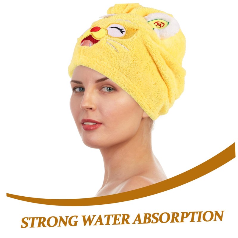 Baluue Hair Drying Towel Wrap for Women Quick Absorbent Microfiber