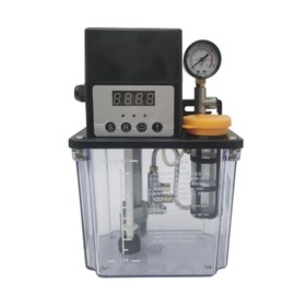 WYDDDARY 220V 2L Electric Automatic Lubrication Pump with Pressure Testing Gear Lubricating Oil Pump for Machine Tools Printing Textiles