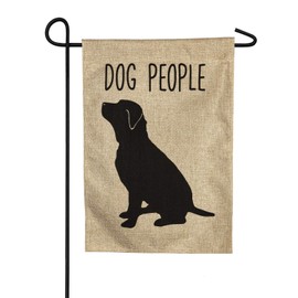Dog People Garden Burlap Flag - 13 x 1 x 18 Inches