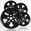 17" 4pc Gloss Black Wheel Skins (Set of 4) for
