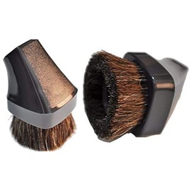 ALL PARTS ETC. Dust Brush Compatible with Rainbow Canister Vacuum Cleaner Hose Attachment Replacement Dust Dusting Brush with Soft Natural Bristles Fits Models D2, D3, D4, D4C, SE, E & E2