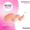 Asepxia Maquillaje Polvo Compacto Tono Beige Mate 10g Fps 15