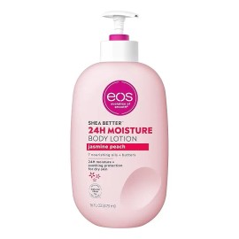 Eos Shea Butter Locion Corporal Jasmine Peach 473 Ml