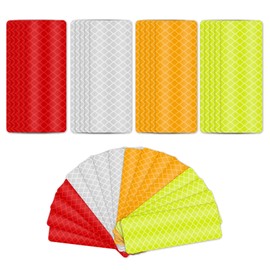 36pcs Reflective Stickers,Reflective Warning Sticker,Safety Reflective Stickers,Reflective Stickers For Vehicles,Safety Reflective Sticker,Reflective Sticker For Cars,Reflective Bike Stickers,4 Colors