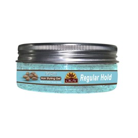 OKAY-ARGAN HAIR STYLING GEL, REGULAR HOLD. 5OZ