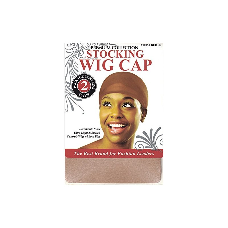 Donna's Premium Breathable Fiber Ultra Light Stretch Stocking Wig Cap