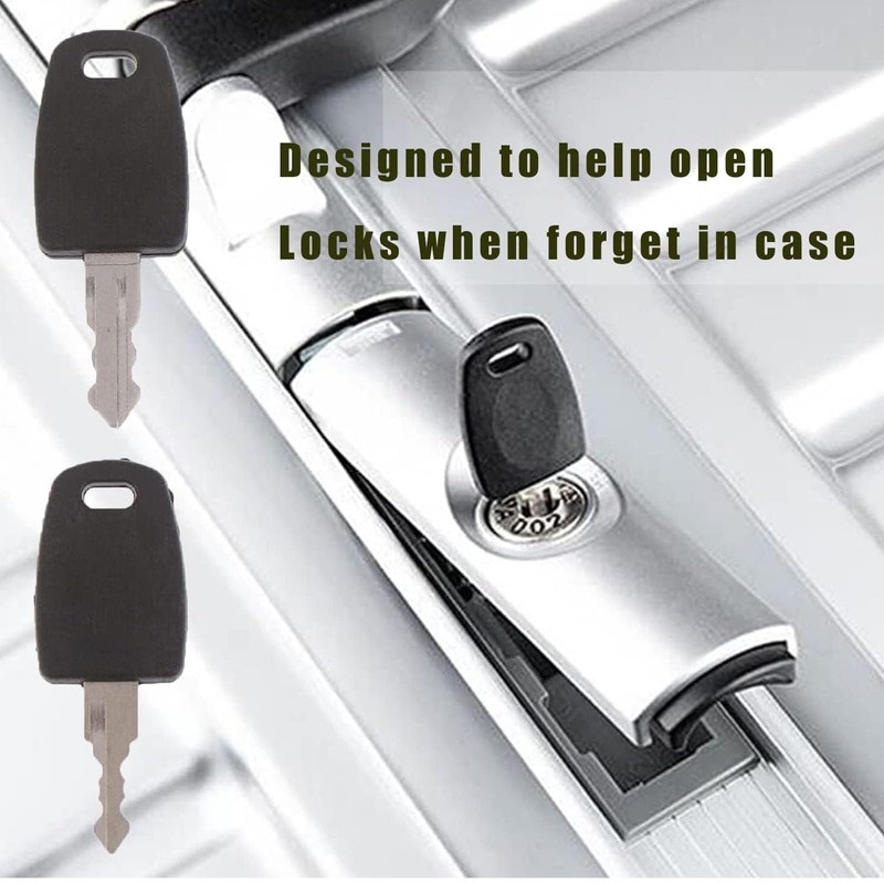 2 Keys for TSA007 Master Luggage Keys, Universal TSA 007