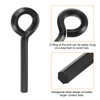 HARFINGTON 10pcs Dogging Hex Key Wrench 7/32" SAE Metal Dog