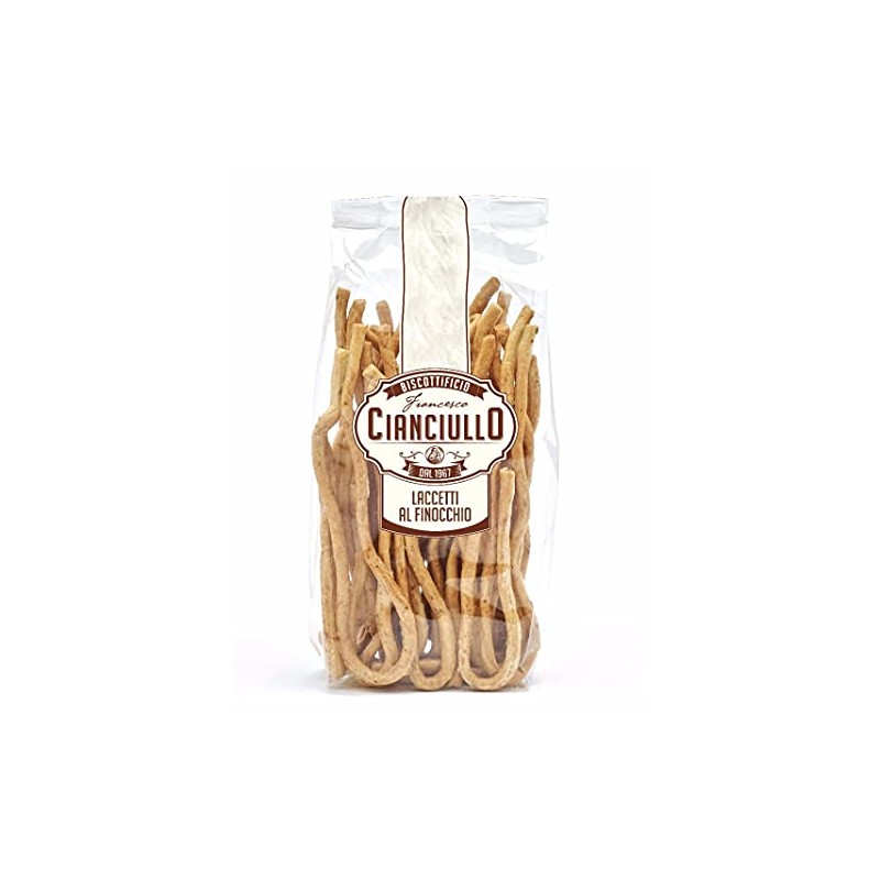 Cianciullo - Laccetti al Finocchio 400 gr / 14.10 Oz