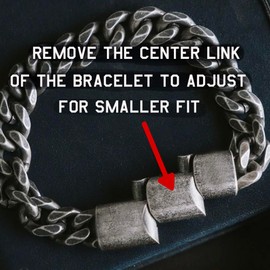 Hero Company Masters Of The Air Cuban Link Bracelet: Helps Pair Veterans With A Service Dog or Shelter Dog