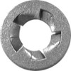100 M8-1.25 Pushnut Bolt Retainers 15.9mm O.D. Zinc