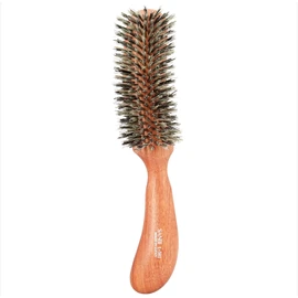 Hair Brush L Series (S Shape, Soft Pig Bristle, L-381)