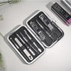 Three Seven Nail Clippers TS-377C BLACK Nail Care Set Three Seven Nail Clipper Set / 쓰리세븐 손톱깎이 TS-377C BLACK 네일케어세트 쓰리쎄븐 손톱깍이세트
