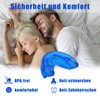 Anti Schnarch Schiene - Mundschutz Knirschschiene für nachts - KEIN