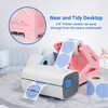 AOBIO Label Holder, Compatible with Rolls and Fan-Fold Labels, Thermal