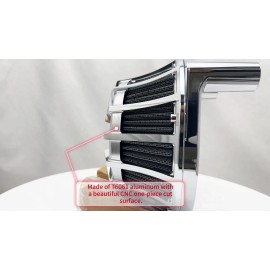 Unbranded 15 spokes Air cleaner Chrome For Harley Touring Electra Road Street Glide 08-16