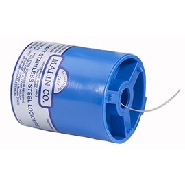 Malin - MS20995C Stainless Steel Safety Wire \ Lockwire, Canister, 0.025 Dia, 596 ft. by Malin