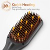 Hair Straightener Brush, Ionic Hair Straightener Comb for Home Salon,