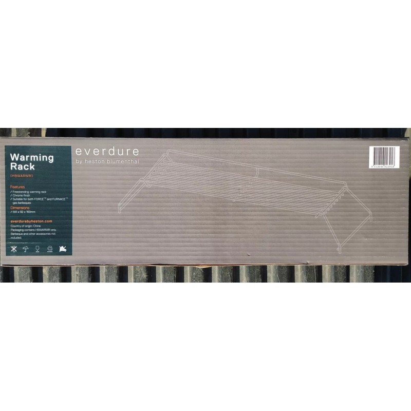 Everdure HBWARMR Chrome Finish Warming Rack - for Force or