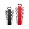 TEKTON Stubby Combination Wrench Set with Holders, 25-Piece (1/4-3/4 in.,