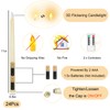 Jaoruizer 24Pcs Flameless Taper Candles,11in Battery Operated LED Taper Candles