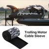 Mebiosi 60" Trolling Motor Cable Sleeve, Neoprene Cable Management Sleeve