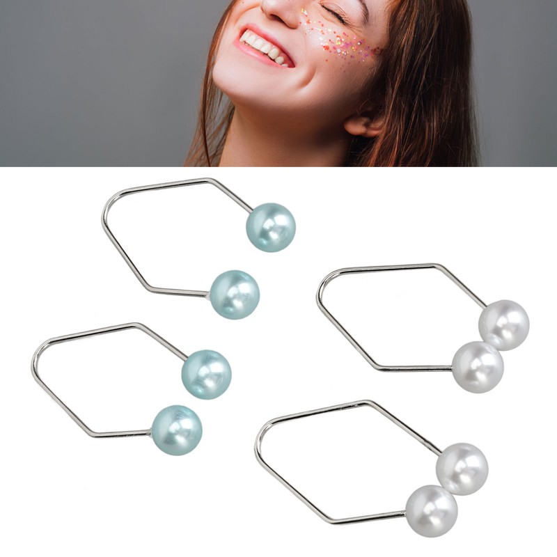 2 Pairs Dimple Trainer Stainless Steel Easy to Wear Develop