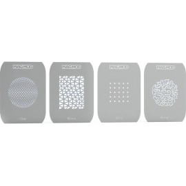 Juego De Láminas Magmod De Acero Inoxidable Patrón Magmask 1