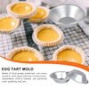 Esteopt 10Pcs Individual Yorkshire Pudding Tins,dariole Moulds,Yorkshire Pudding Tray Non
