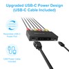 Uzifhdhi 2 Port RCA to HDMI Converter, AV to HDMI