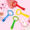 4pcs Plastic Baby Crib Pull Rings Kids Walking Exercises Assistant