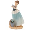 Victorian Girl Resin Ornament Exquisite Cute Stable Desktop Resin Handicraft