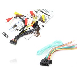 Xtenzi Car Audio 2 Pcs Cable Set XT3310 RCA and Wire Harness Compatible with Pioneer AVH-W4400NEX W4500NWX AVIC-W6400NEX W6500NEX