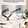 MOUNT PRO Dual Monitor Desk Mount fits 22” to 35”