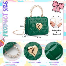 LJCTULY Little Girls Purses, Toddler Crossbody Purse, Toddlers Crossbody Shoulder Handbag, Mini Coin Purse, Gifts for Girls