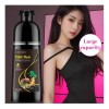 Shampoo Tinte Cubre Canas 500ml Jengibre,cafe Castaño Oscuro