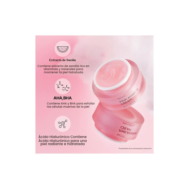 Nacific Pink Aha Bha Crema Facial