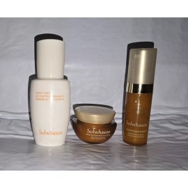 Sulwhasoo Concentrated Ginseng Renewing Cream Set 5ml w Activating Serum 8ml