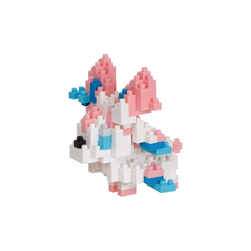 nanoblock - Sylveon [Pokémon], Pokémon Series Building Kit, Multi-Coloured