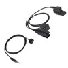 U94 PTT Adapter Durable Portable Military Intercom Headset Adapter for